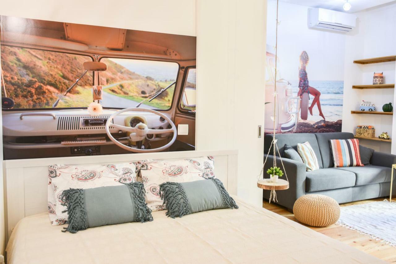 Peaceful & Cozy Studio W/ Balcony Porto Luaran gambar
